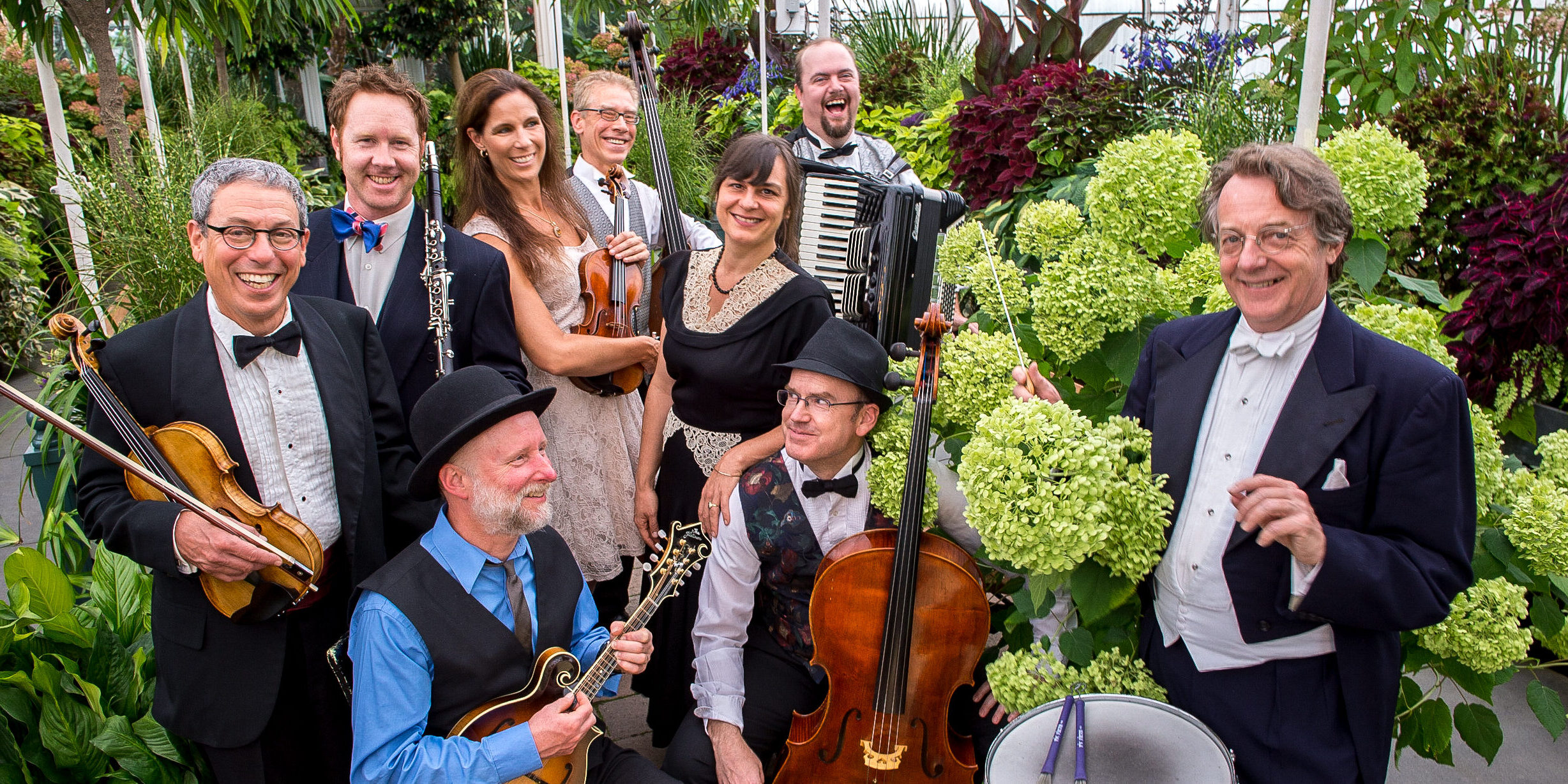 Valse Cafe Orchestra photographed at the Voluteer Park Conservatory, August 28, 2013